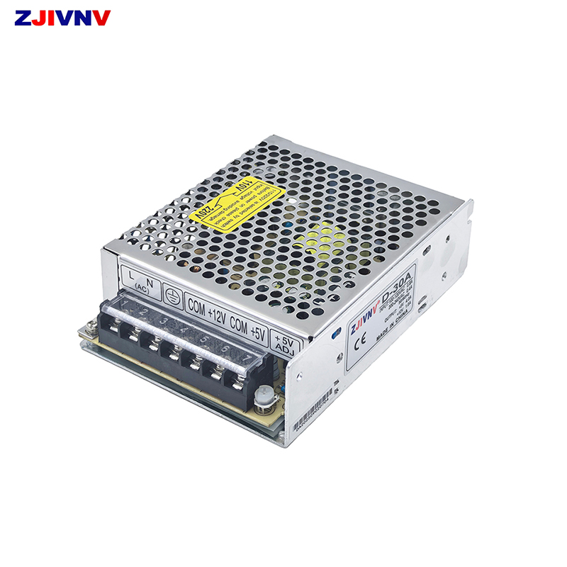 Smps Power Supply - Dual 30 Watt 5V 12V Dual