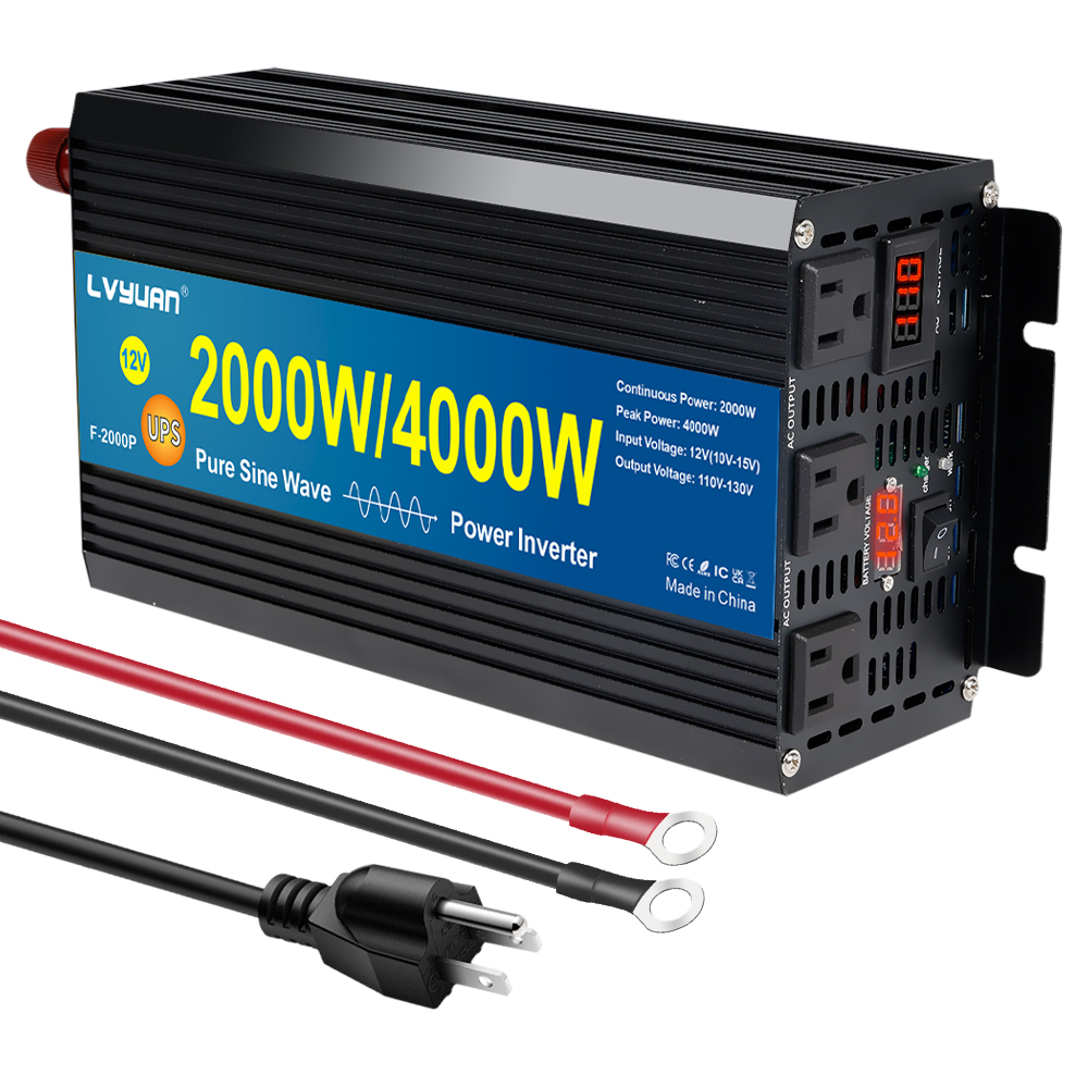 LVYUAN 1500W Inverter with UPS - Power Supply 12V recension och pris