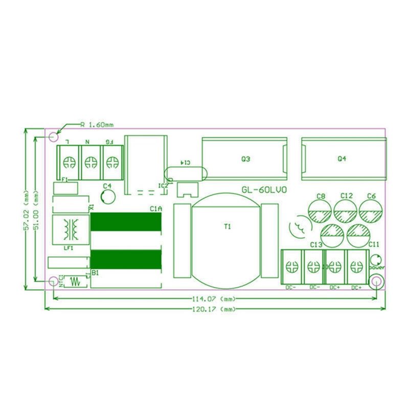 A73E-Bare Board 20W 5V 4A Swit - Dc Power Supply 12V recension och pris