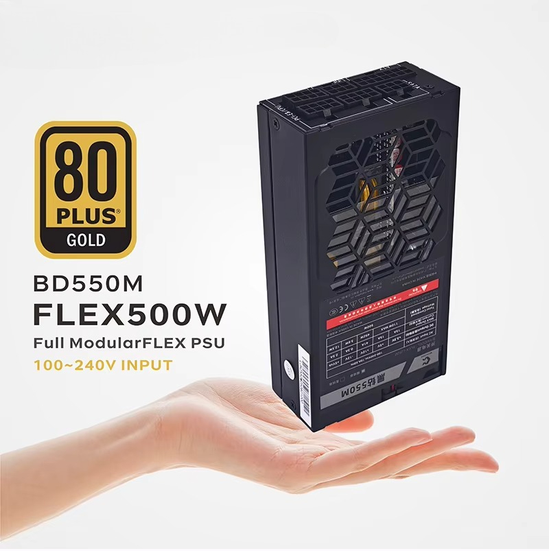 Flex 500/600W 80PLUS GOLD Full - Flex Atx Power Supply 600W 1U recension och pris