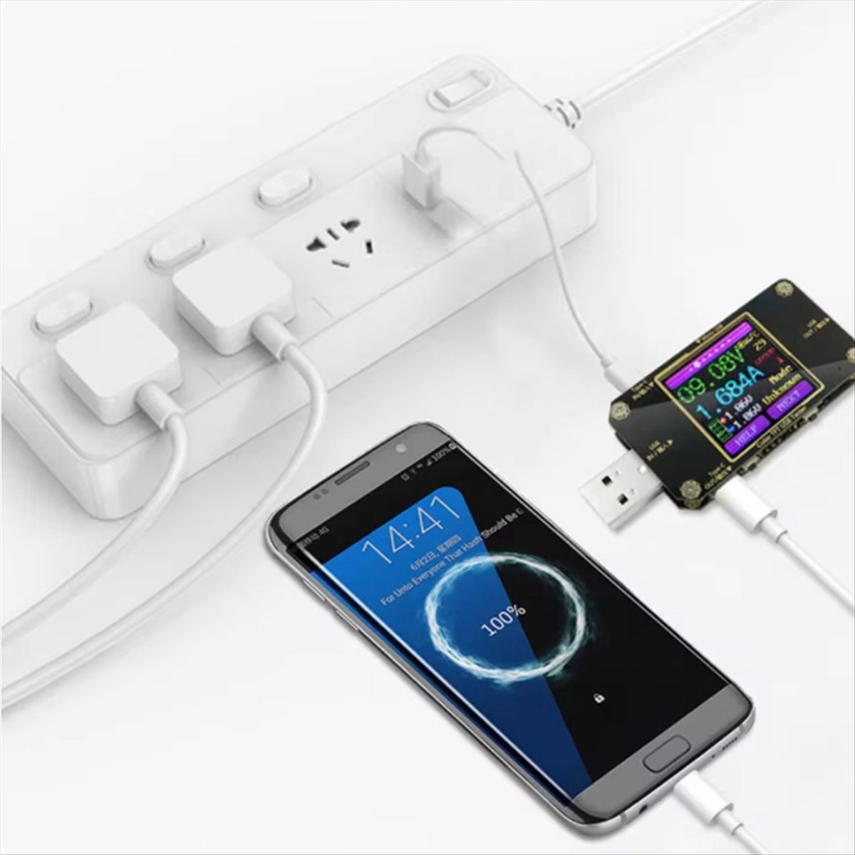 A99X Digital Color LCD Instrum - Power Supply Tester recension och pris