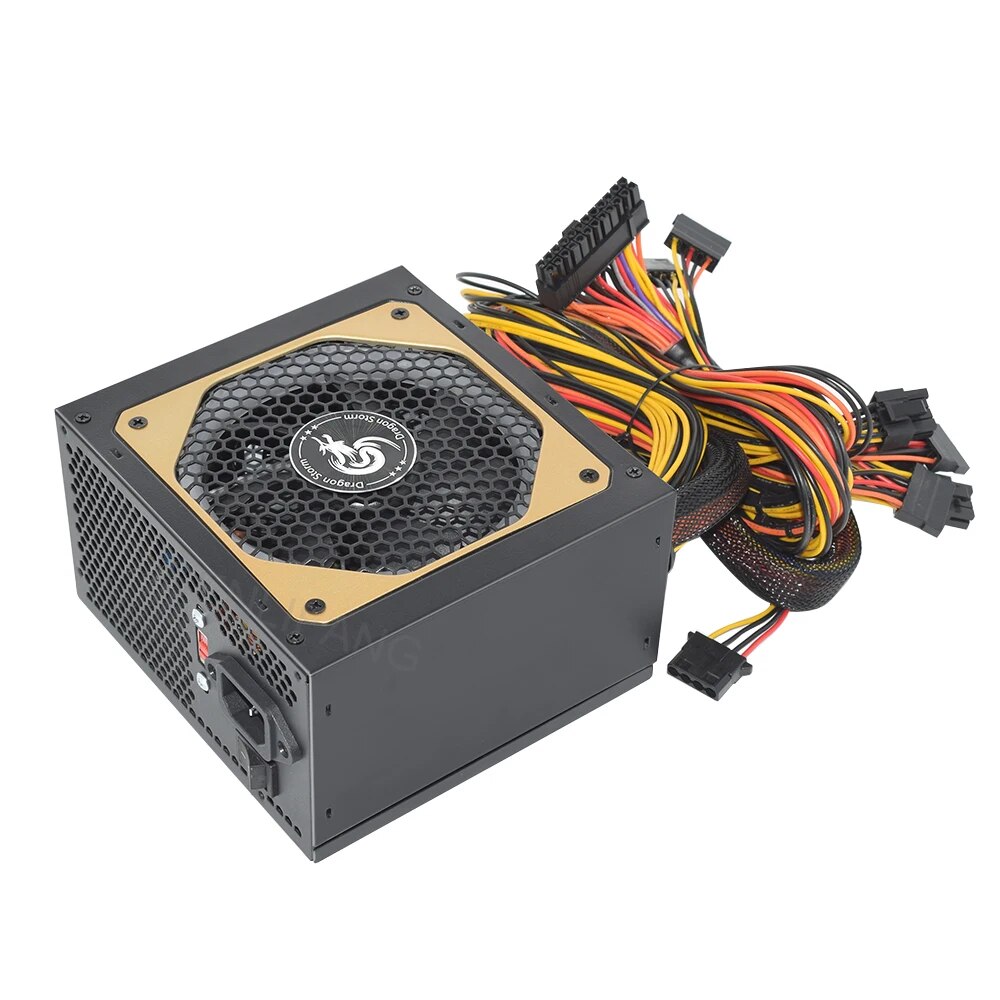 ATX 400W 600W 110-230V RGB 12V - Power Supply 750W recension och pris